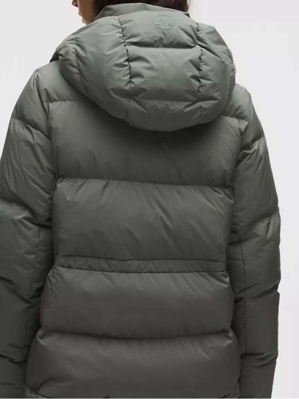 Women's Wunder Puff
600-Down-Fill Quilted Hooded Puffer Jacket - Sage Green - Picture 7 of 9